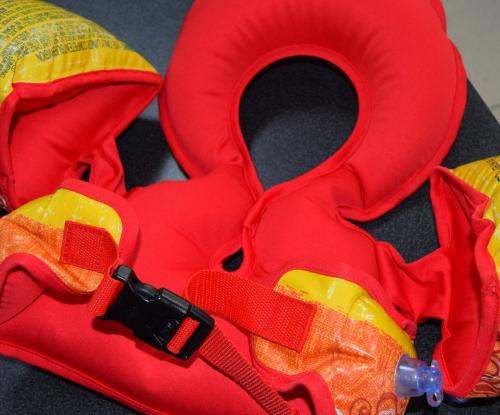 Жилет с нарукавниками "Аква" (66х44см) 24 шт/упак 58673 - фото 2